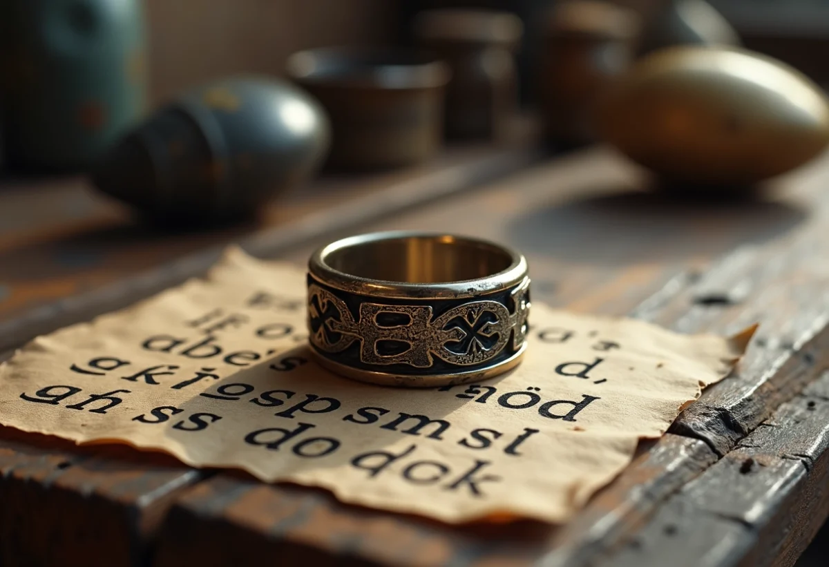 bague croix celtique