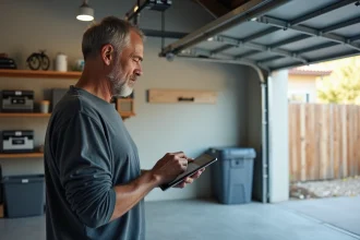 Moteur de portail enterré avec normes électriques respectées pour installation sécurisée